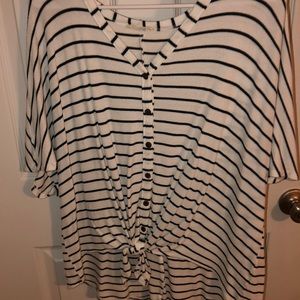 Stripped boutique top
